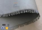0.45mm PU Coated Glass Fibre Fabric For Welding Blanket 460gsm 39" Cloth