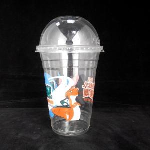China 16 Oz Biodegradable And Compostable Tableware Clear Cups For Cold Drink factory