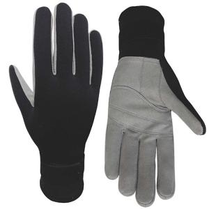 China High Durability Fast Rope Gloves Two Layers Outdoor Sports Gloves factory