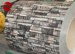 China 0.45mm Soft / Full Hard Pre Painted Coils , Camouflage Prepainted Metallic Coated Steel Sheet factory