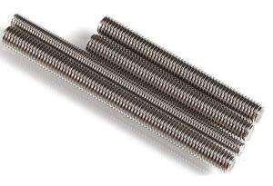 China M10 Stainless Threaded Rod Anti Corrosion Full / Part Thread Zinc Plated Blue factory