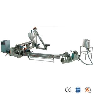 China Double Stage PE PP Granulaing Machine Line Waste Plastic Pelletizer 700-1000kg/h factory
