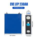 Get the Best 8pcs Grade A 3.2V 230AH LiFePo4 Battery for Ukraine Trade