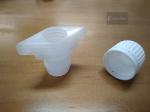 Plastic Twist Spout Cap For Plastic Liquid Pouch Packaging , Food Grade Material