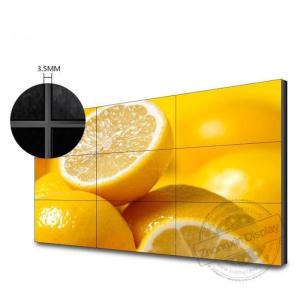 SDK Function 49Inch 3.5mm bezel 3x3 Led Backlight Full Hd Lcd Video Wall Display