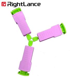 China Tri Beveled Tip Neddle Blood Lancets Sterile 33g Automatic Lancing Device Orange White factory