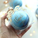 Anticorrosive Tin Can Gift Containers Ball Shape Ultralight Multicolor