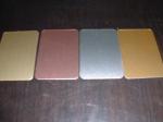 Chemical Polishing Rose Silver 1220*2440mm Solid Aluminium Sheet