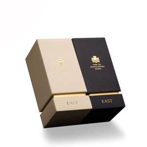 China Pancific Pantone Perfume Bottle Gold Foil Gift Boxes Matt Coated factory