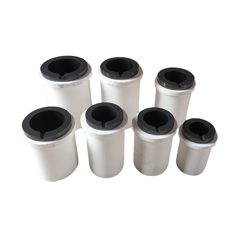High Pure Oxidation Resistant Graphite Gold Melting Crucible with Fine Polished Surface