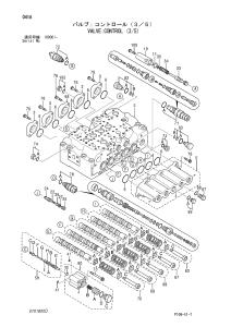China 4398652 4454201 4372039 For HITACHI ZX200LC ZX200-3G ZX225US ZX240-AMS Excavator Hydraulic Main Control Valve Construction Machinery Parts Aftermarket factory
