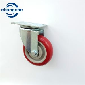 China Industrial Caster Wheels with Direction Control Hospital Casters Small Swivel Rubber Caster Wheels factory