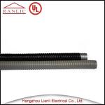 Grey / Black Galvanized Steel Flexible Electrical Conduit with PVC Coated