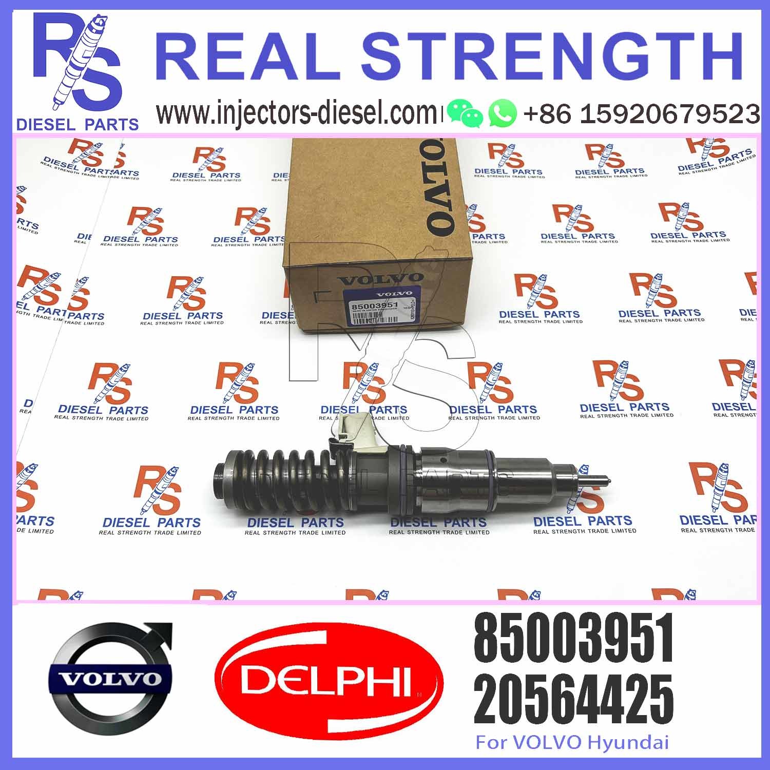 Diesel Engine Fuel Injector 21582101 BEBE4D37001 20747797 21585101 21644602 85003951 For V-O-L-V MD11