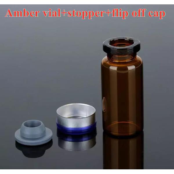 5ml 7ml 10ml 20ml Medicine cosmetic Borosicilate Tubular medical Injection glass Vials with Aluminum Plastic Cap