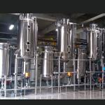 316l Sludge Sewage External Circulation Evaporation Equipment Vacuum Evaporator