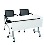 Metal Frame Stainless Steel Office Furniture Activity Folding Training Desks