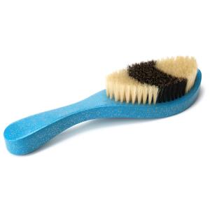 China Multiple Color PU Pure Boar Hair Bristle 360 Curved Brush Custom Logo factory