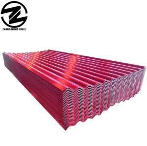 China strength Steel Plate SGCC Prime Metal RAL8015 Color Coated PPGI Roofing Sheet Panels 0.12-1.2mm Thickness for Roofing factory