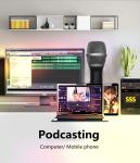 Cardioid Noise Cancelling Microphone For Recording 20mm*166mm