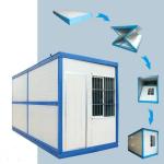 Hurricane Proof Mobile Villa Luxury Foldable Prefab Shipping Container Home for