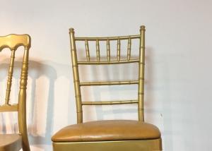 China Gold Metallic Powder Coat , Electrostatic Powder Coating For Metal Furniture Chair factory