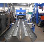 2mm - 4mm W Beam Roll Forming Machine Guardrail Highway Road Crash Barrier
