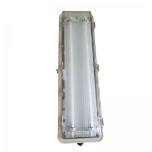 China T8 / T10 Explosion Proof Fluorescent Lighting , Cold White Tube Light Fixtures on sale