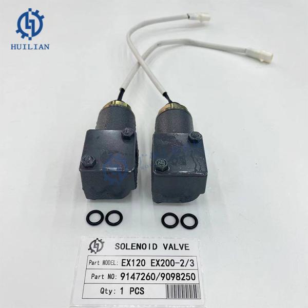 HITACHI EX200-2-3 EX120 Solenoid Valve 9098250 9147260 Engine Solenoid Valve