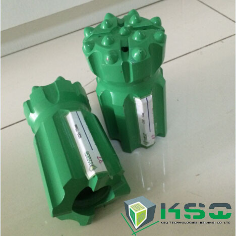 China Green Retractable Button Bits Rock Drilling Tungsten Carbide factory