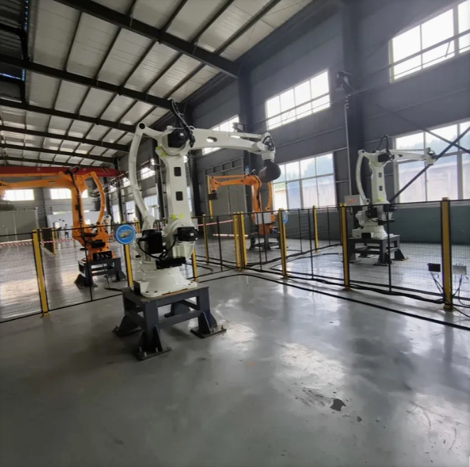 Vouble Station's Simple Type Robotic Palletizer Collaborative Robots
