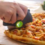 Multi Function Round Stainless Steel Pizza Cutter Wheel 10.5cmx9.5cm