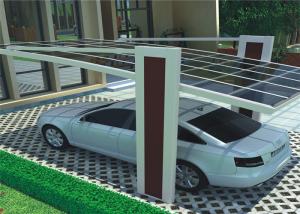 China Waterproof Design Solar Car Parking Shed High Snow Load And Wind Load Carport factory