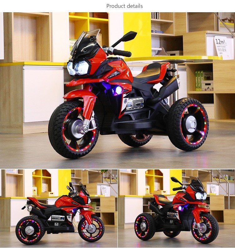 Direct Sale 6v Off-Road Electric Ride On Racing Motorcycles for Kids Max Loading 20kg