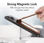 MN-2301 Leather Magnetic Card Holder Low MOQ Mix Models for Magsafe with Bracket
