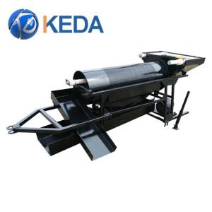 Small Trommel Screen Mini Gold Trommel Wash Plant 20T/h