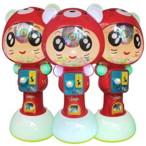 China EU/US/UK/AU Plug Coin Operated Gashapon Vending Machine for Kids Toys Balls Capsules factory