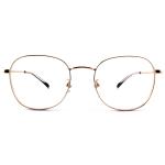 FM2582 Lightweight Round Metal Glasses Frame , Customized Optical Spectacle