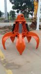 Our reliable Orange Peel Grab is constructed with high strength steel and an