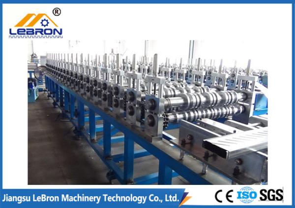 Mitsubishi PLC Control Cable Tray Roll Forming Machine Q235 Carbon Steel Strip