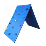 Outdoor Toddler Rock Climbing Wall / Backyard Rock Climbing Wall With Horizontal
