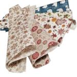Recyclable 40 Sheet/Pack Flower Wrapping Tissue Paper
