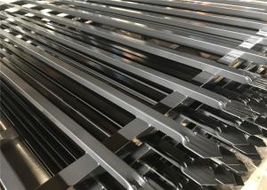 China Stain Black Powder Garrison Fencing Panels factory