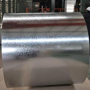 China Regular Spangle GI Steel Coil Bright Surface 20mm-1250mm Width factory