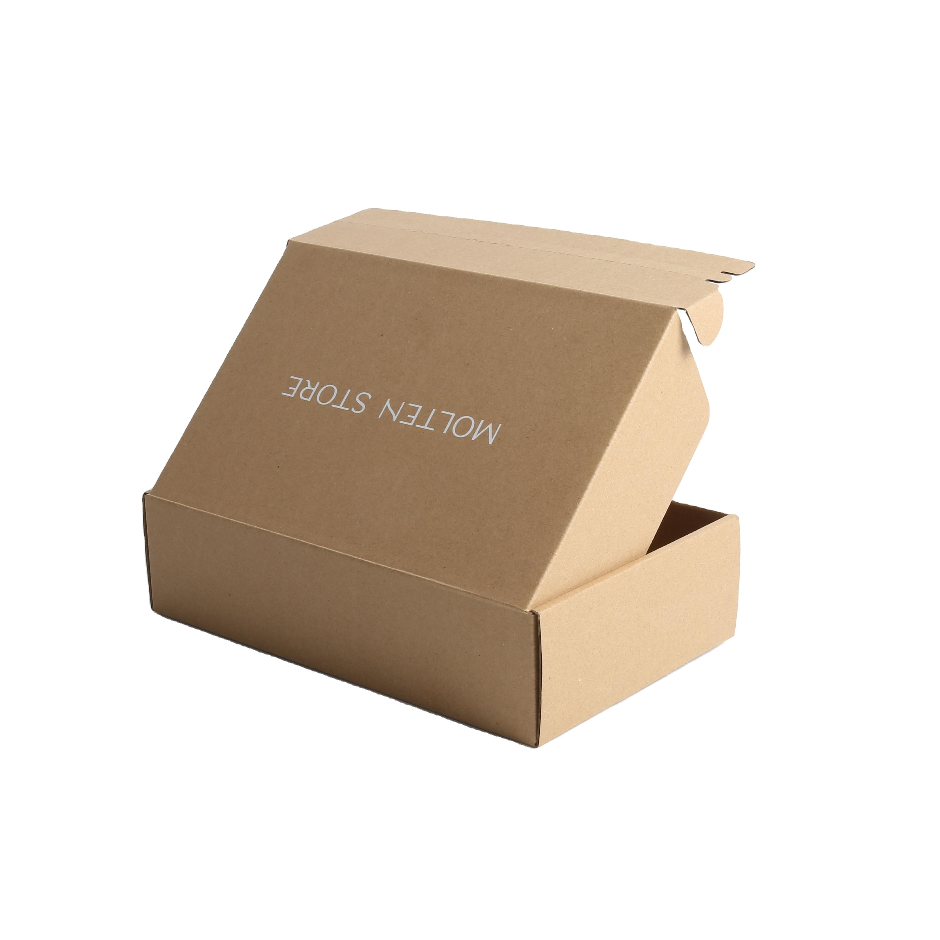 Kraft Corrugated Paper Cardboard Mailer Box for Business Shopping and Perfume Packing