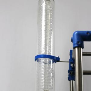 China 30L Stainless Steel 304 Pipe Fitting Borosilicate Glass Electric Heating Borosilicate Glass Reactor factory