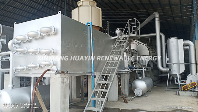60 Tons Plastic Waste Pyrolysis Plant CE ISO Waste Plastic To Fuel