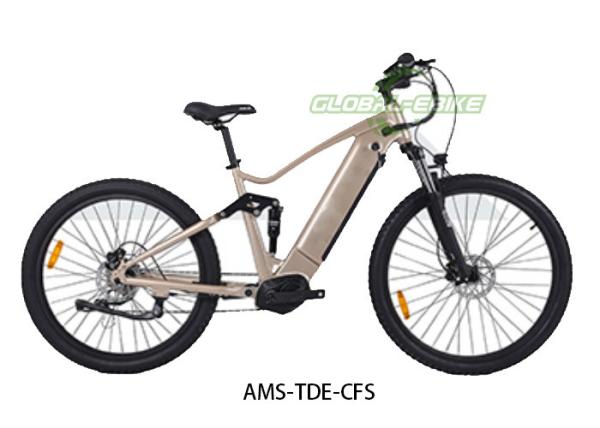 Battery Powered Electric Mountain Bicycles 27.5 Inch Electric Bike With Shimano