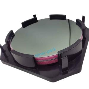 China 12 Inch Black Horizontal Wafer Carrier Box Shipper For Turnover And Transportation factory