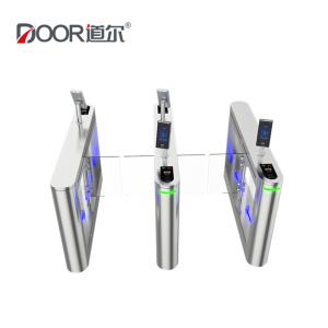 China Stainless Steel 900mm Passage Facial Recognition Turnstile IP24 factory